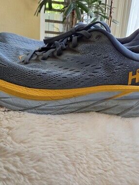 Light Gray Sneakers with Yellow Insole